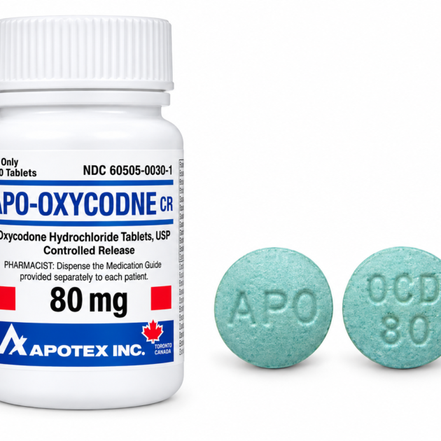 Apo Oxycodone CR 80mg 12h-Tablet