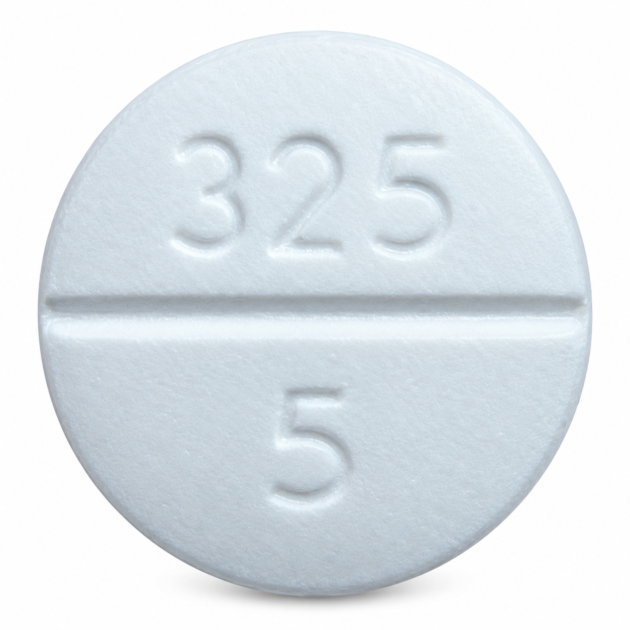 Sandoz Oxycodone/Acetaminophen 5mg 325mg Tablet
